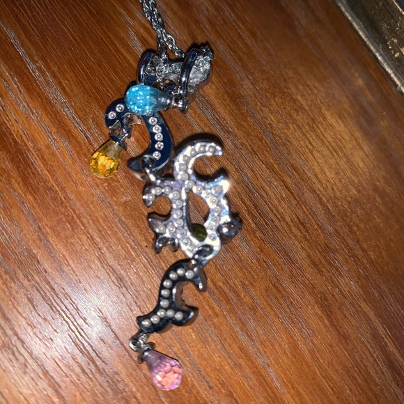 Vintage Mary Kay crystal and silver necklace - Picture 3 of 5